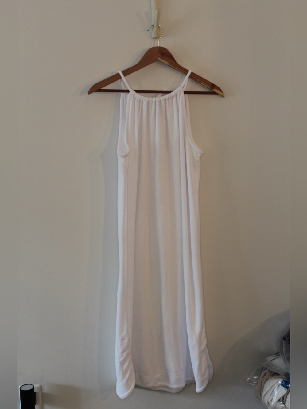 Haven WellWithin White Terry Cloth Dress/Coverup